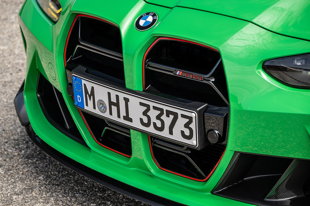 2024 BMW M3 CS grille