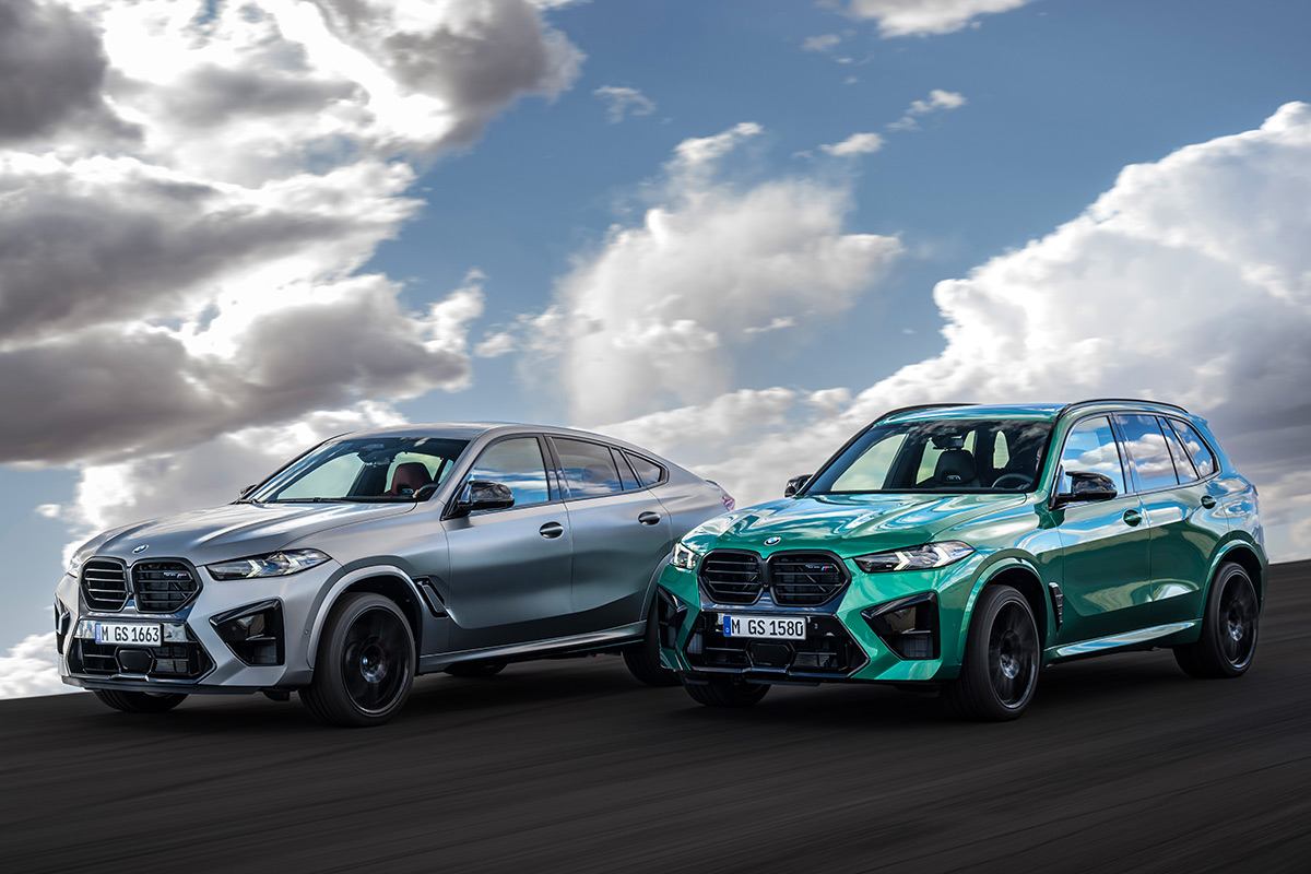 2024 BMW X5 M Competition and X6 M Competition
