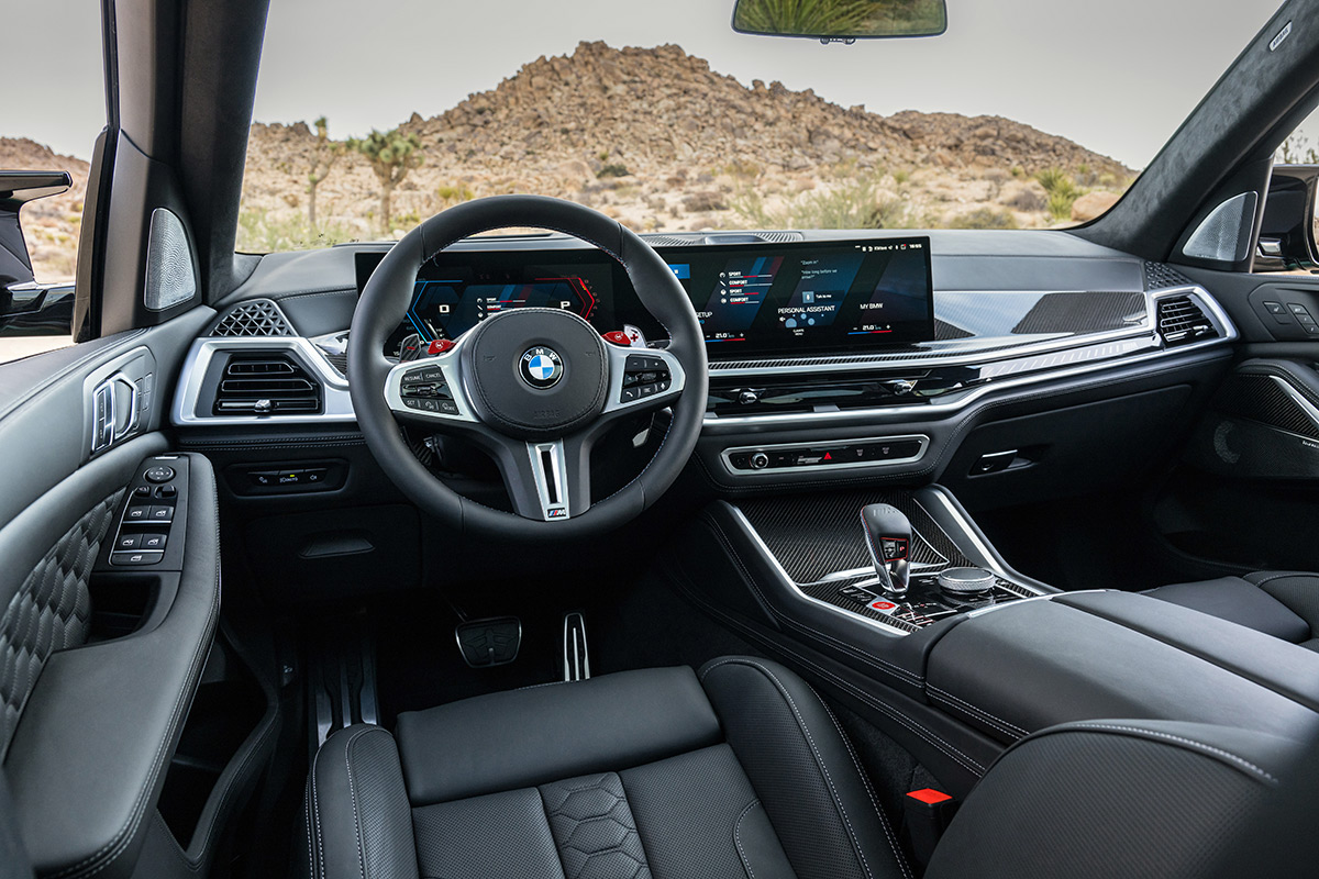2024 BMW X5 M Competition interior