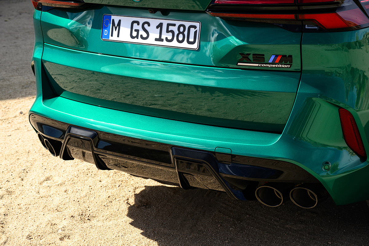 2024 BMW X5 M Competition exhaust