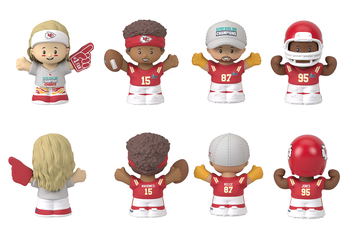 Little People Collector Super Bowl LVII Champions Set Kansas City Chiefs