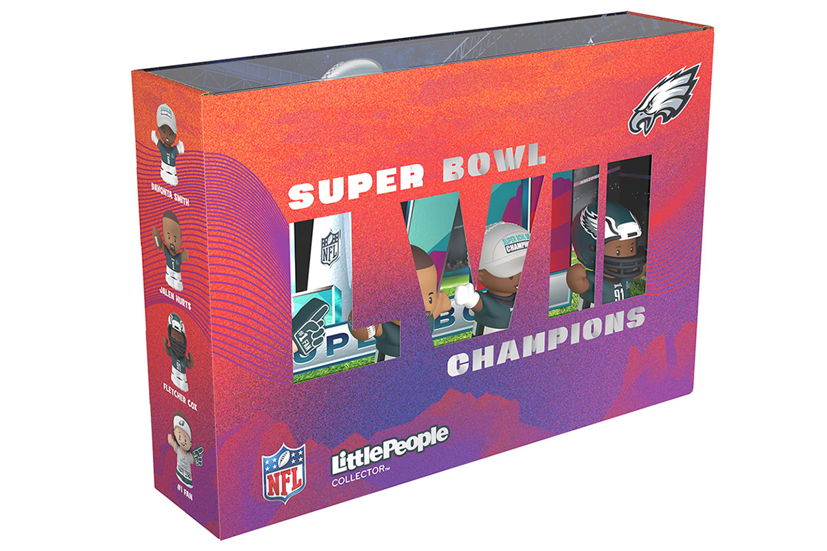 Little People Collector Super Bowl LVII Champions set - Philadelphia Eagles