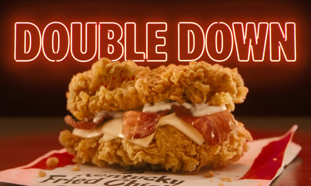 KFC Double Down Sandwich