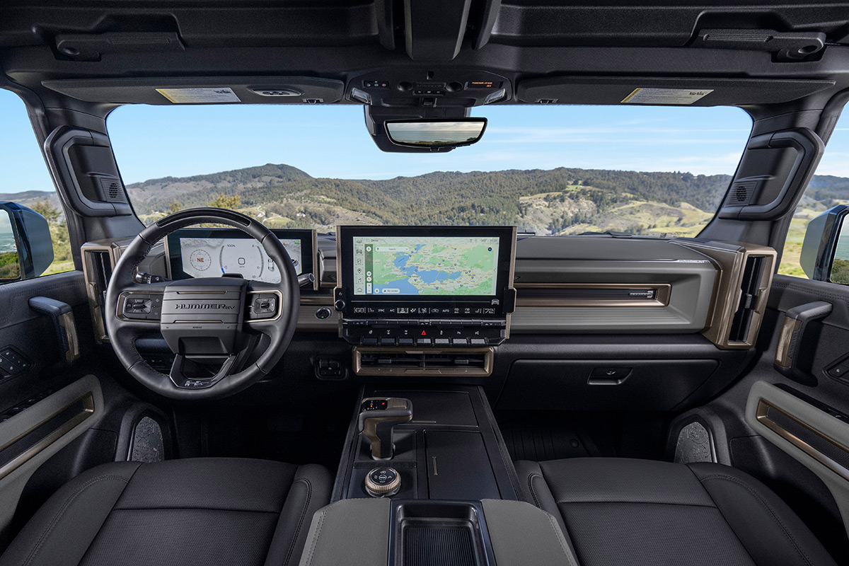 2024 GMC Hummer EV SUV interior