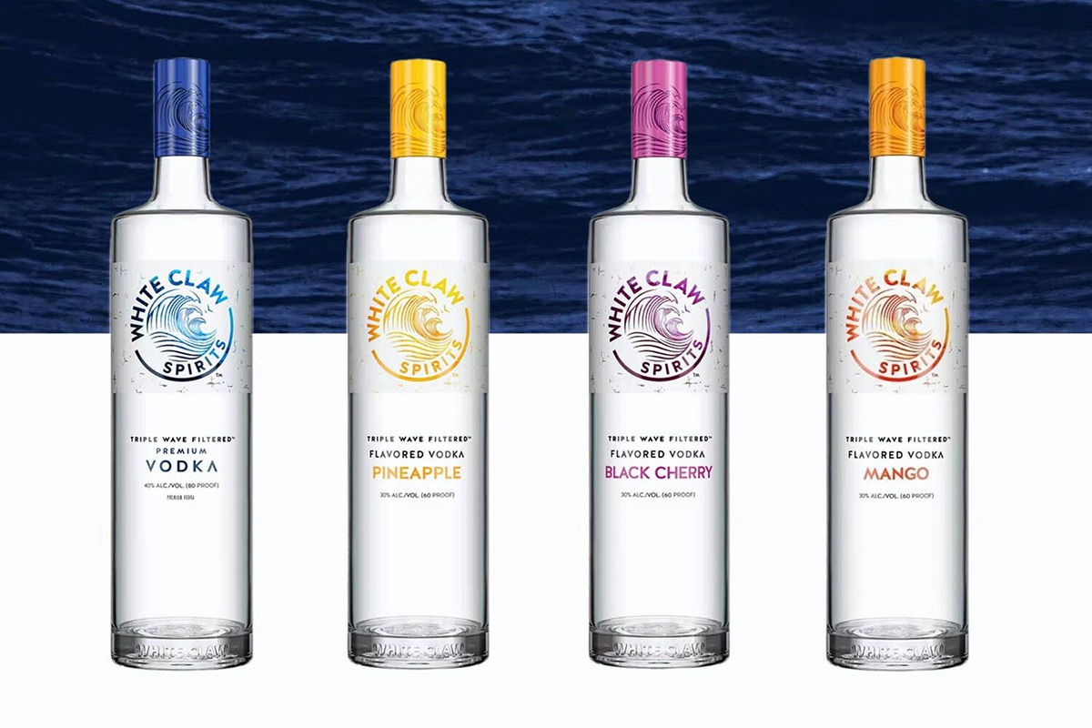 White Claw Enters Spirits Category With New Line Of Premium Vodka