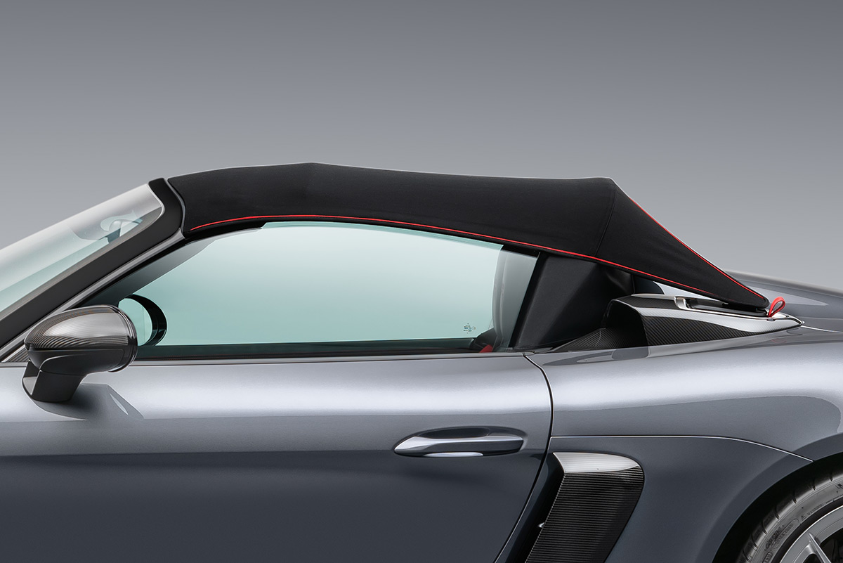 2024 Porsche 718 Spyder RS soft-top