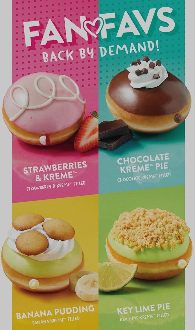 Krispy Kreme Fan Favs Collection