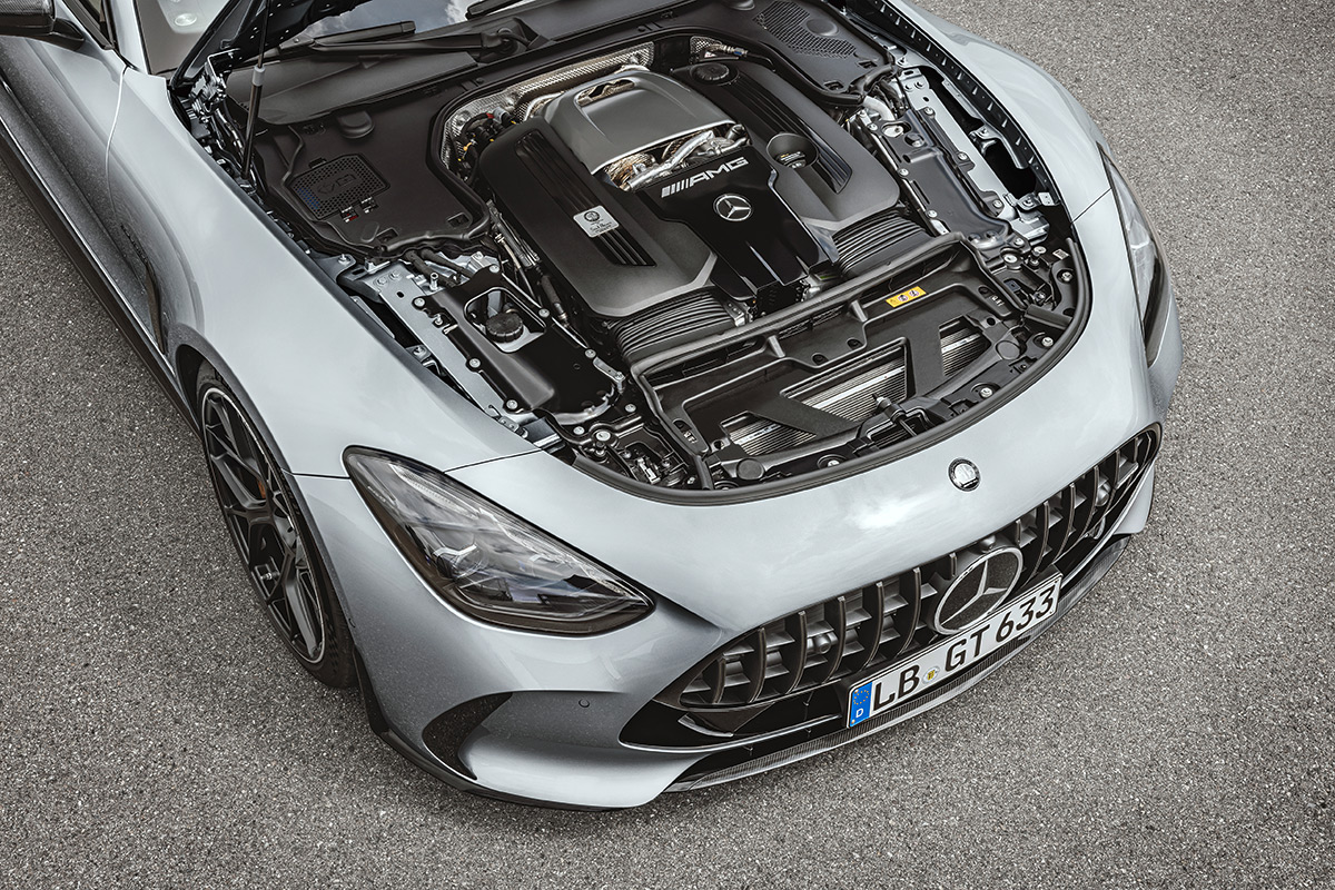 2024 Mercedes-AMG GT Coupe engine