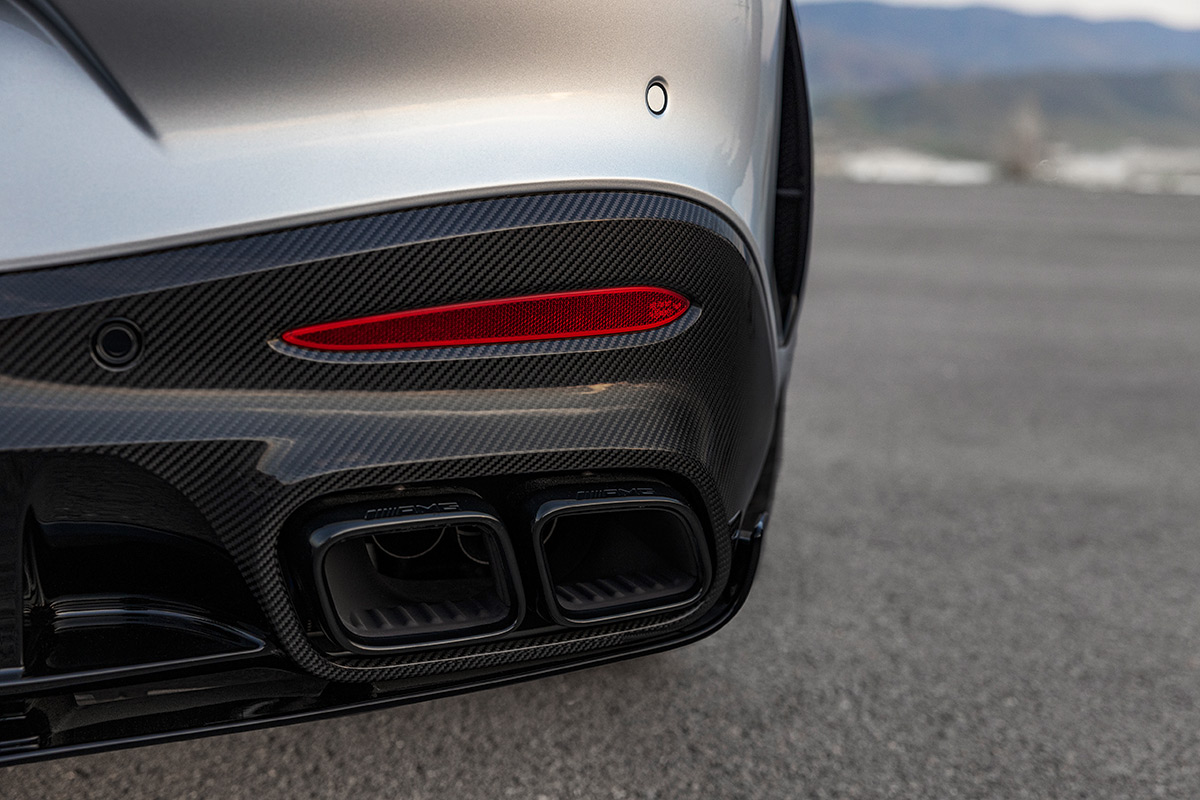 2024 Mercedes-AMG GT Coupe exhaust