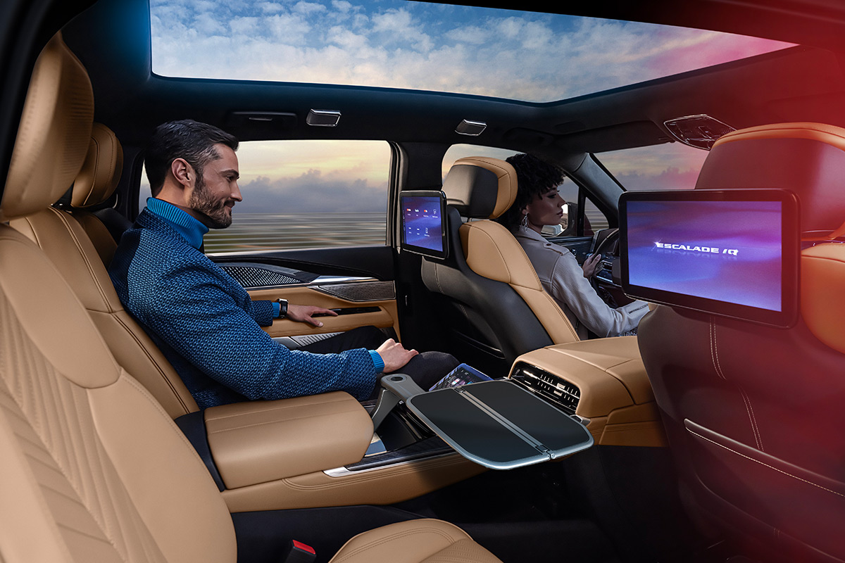 2025 Cadillac ESCALADE IQ back seats