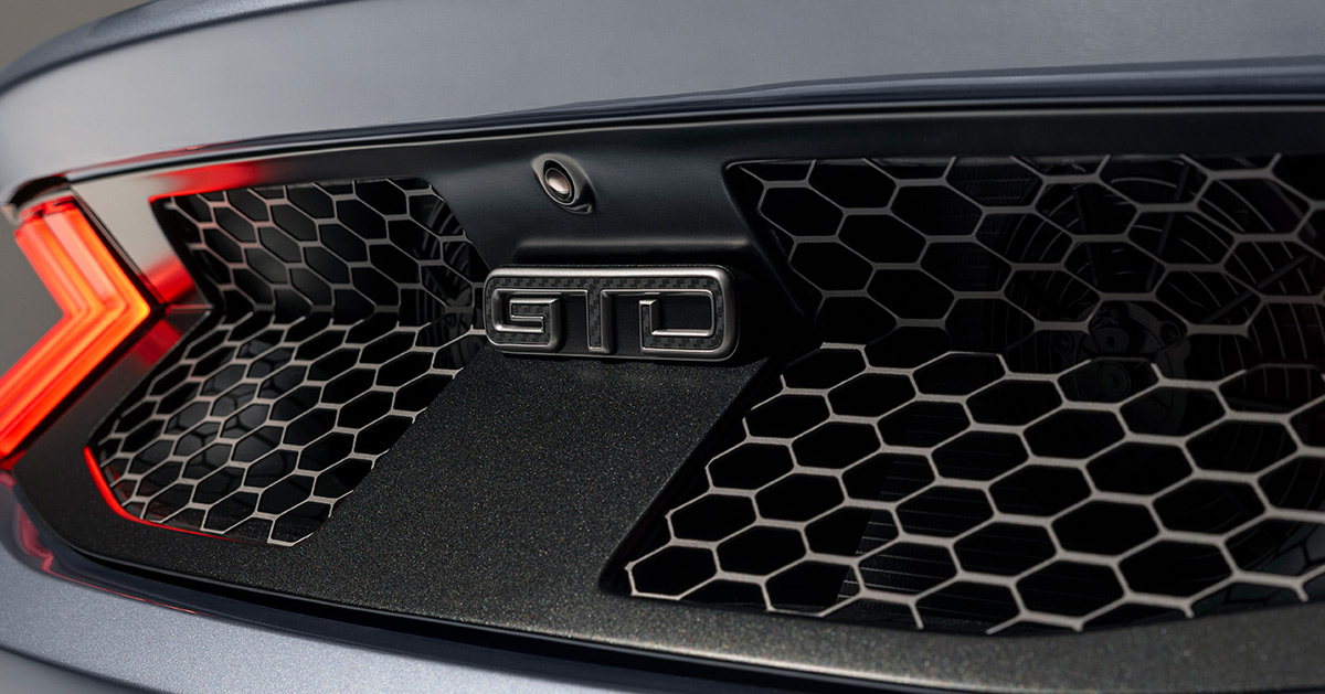 Ford Mustang GTD - Carbon Fiber Badge