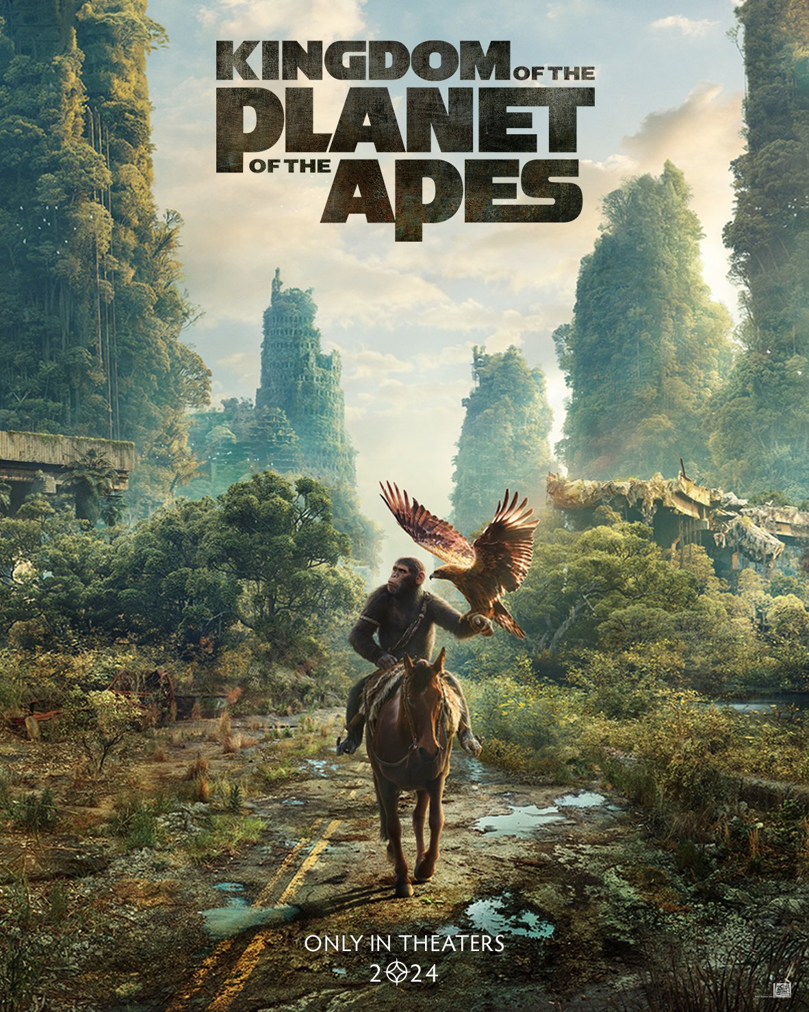 Kingdom Of The Planet Of The Apes poster