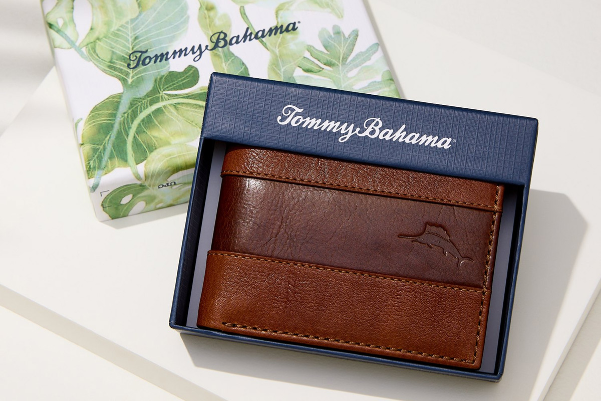 Tommy Bahama Two-Tone Bifold Wallet