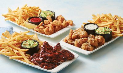 Applebee' s All-You-Can-Eat All You Can Eat Boneless Wings, Riblets, and Double Crunch Shrimp