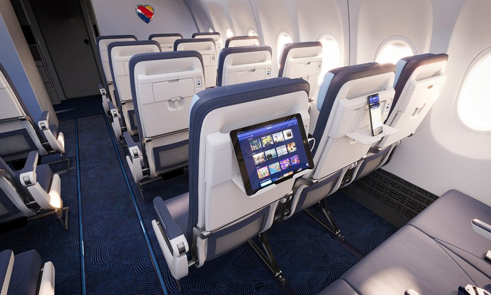 Southwest Airlines - Redesigned Cabin and Seats