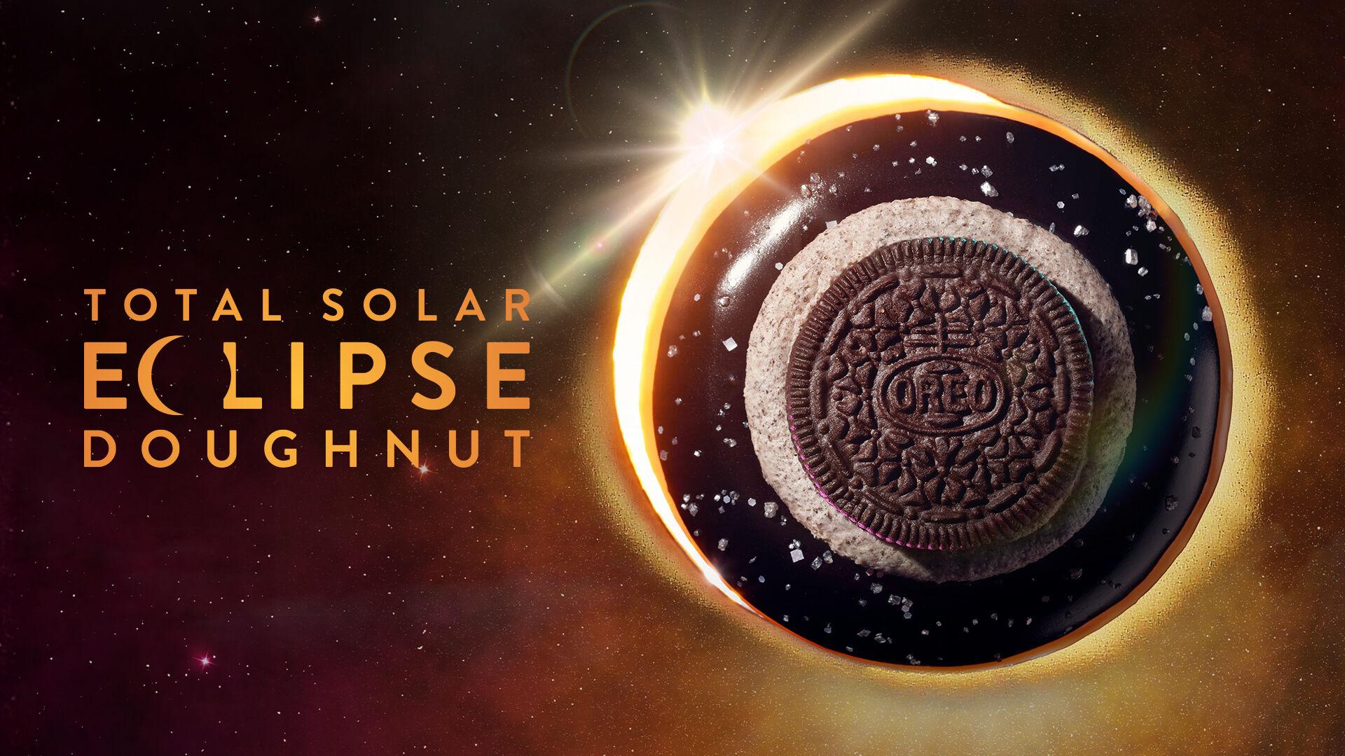 Krispy Kreme Total Solar Eclipse Doughnut