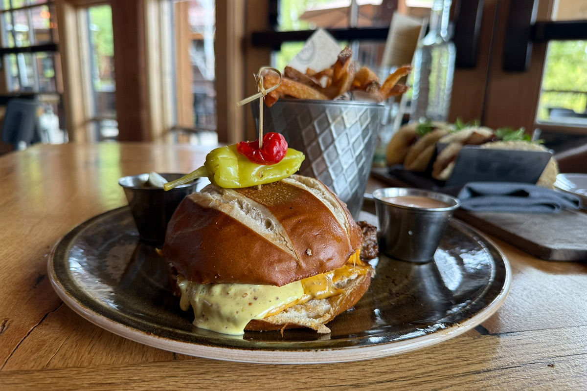 High West Distillery - Burger