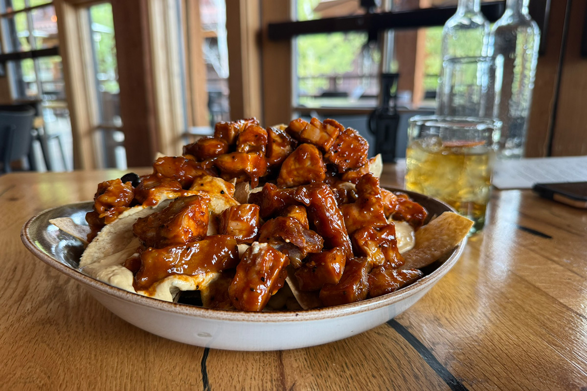 High West Distillery - Smoked chicken nachos