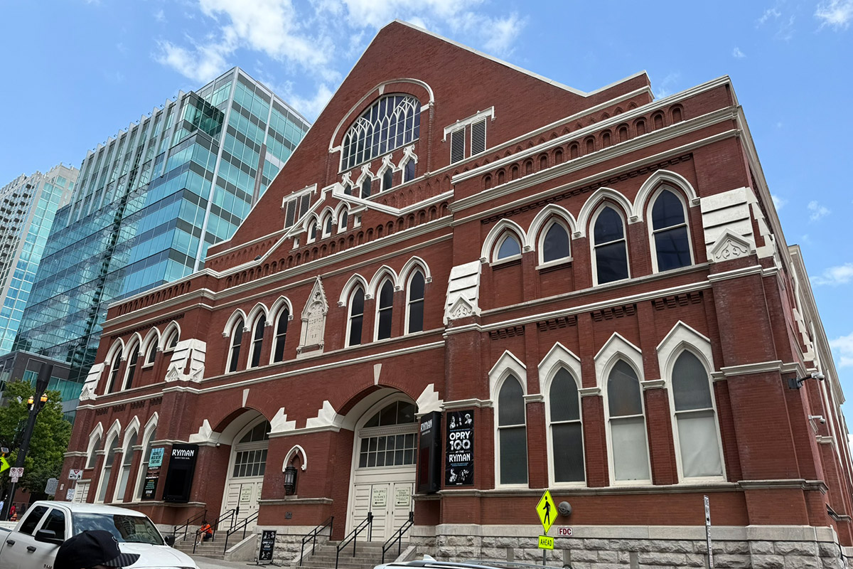 The Ryman Auditorium