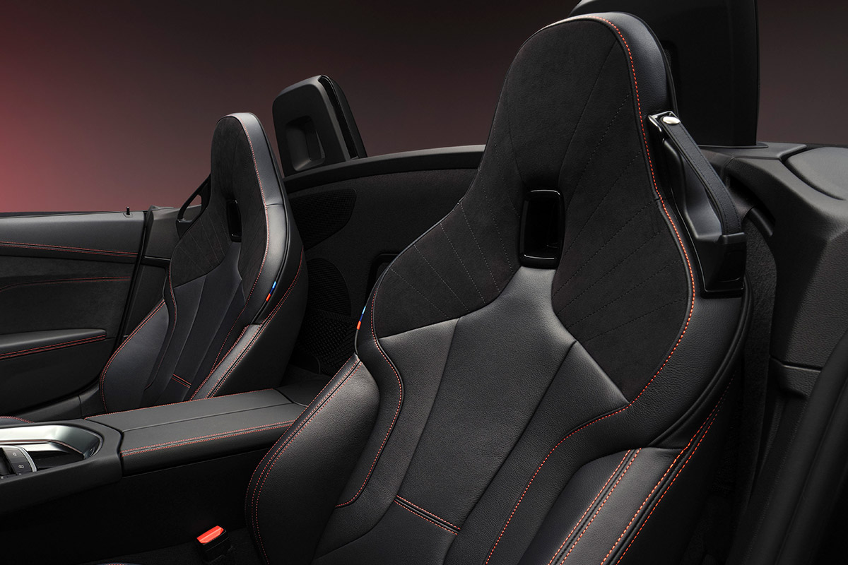 BMW Z4 Final Edition seats