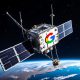 Google Satellite Orbiting Earth