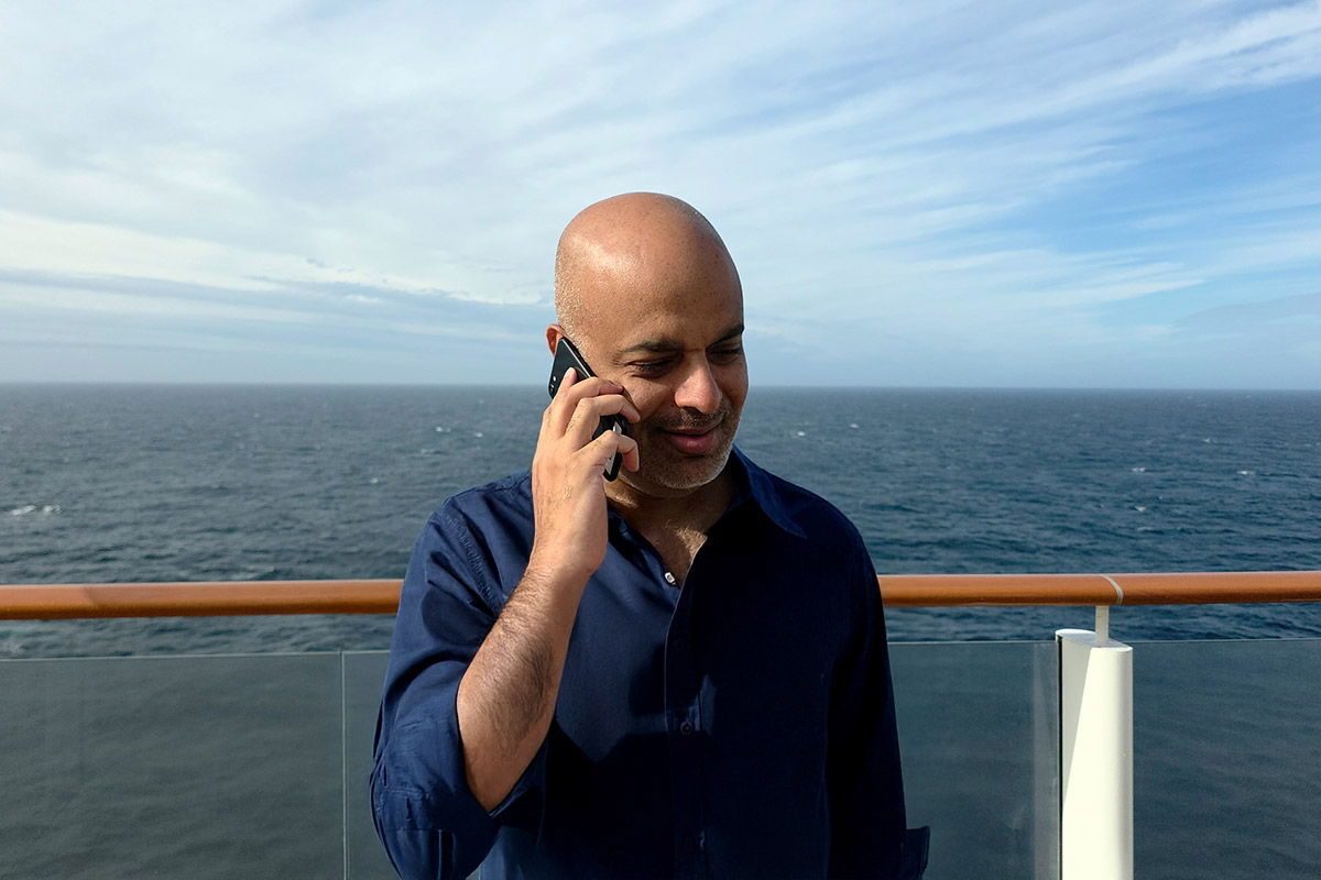 Using Cellular at Sea on a cruise
