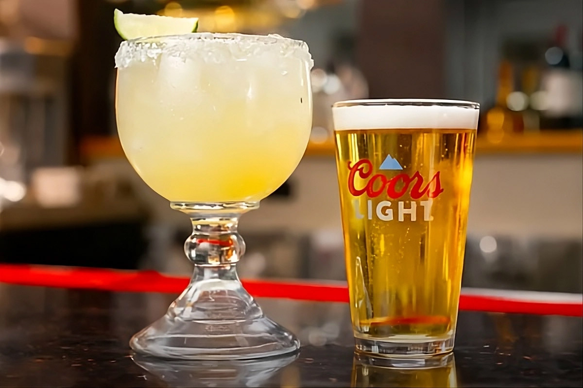 Red Robin Margarita and Beer