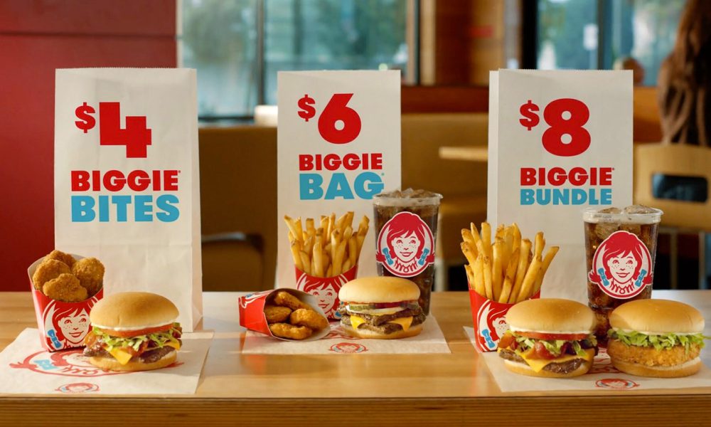 Wendy's Biggie Deals Menu
