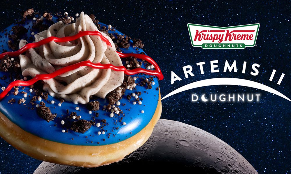Krispy Kreme Artemis II Doughnut