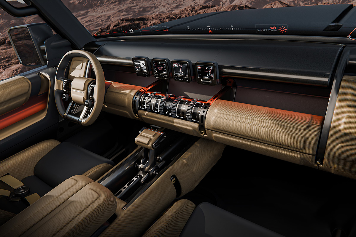 Hyundai Boulder Concept - Interior