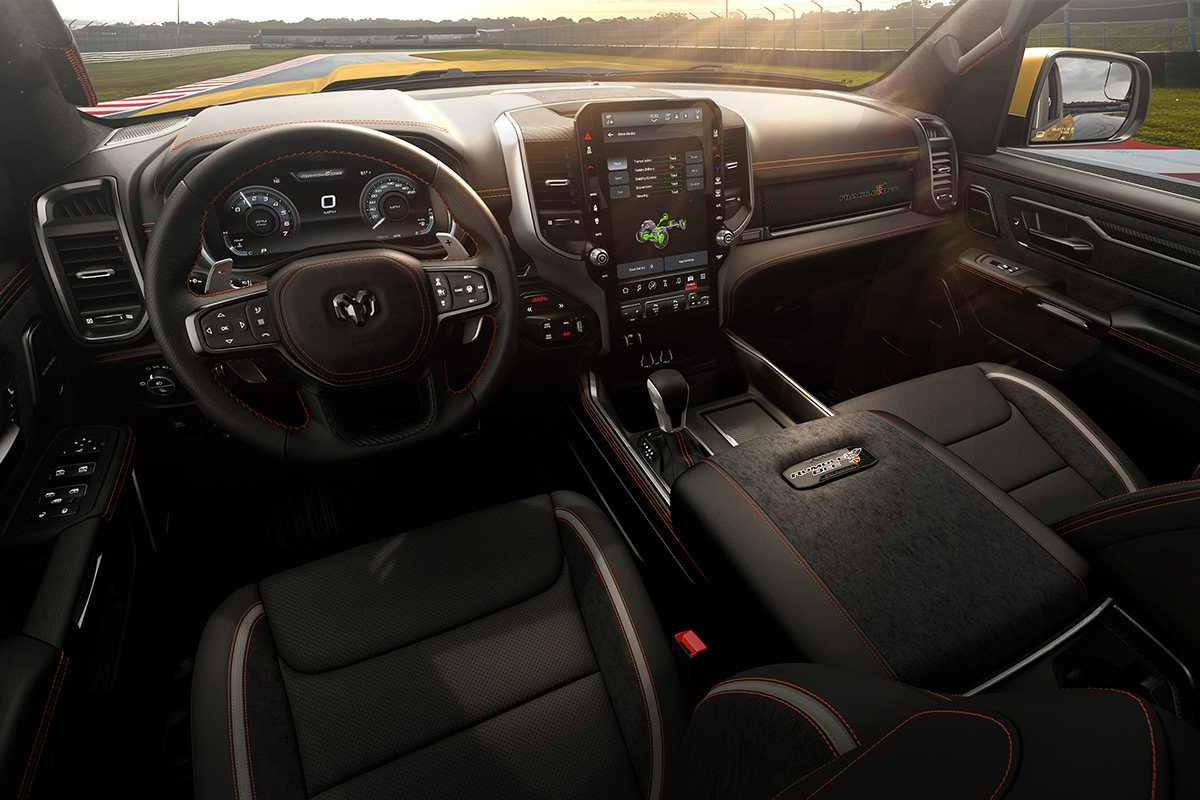 2027 Ram 1500 Rumble Bee SRT interior