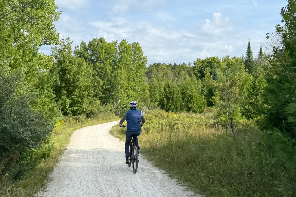 Biking Peninsula State Park