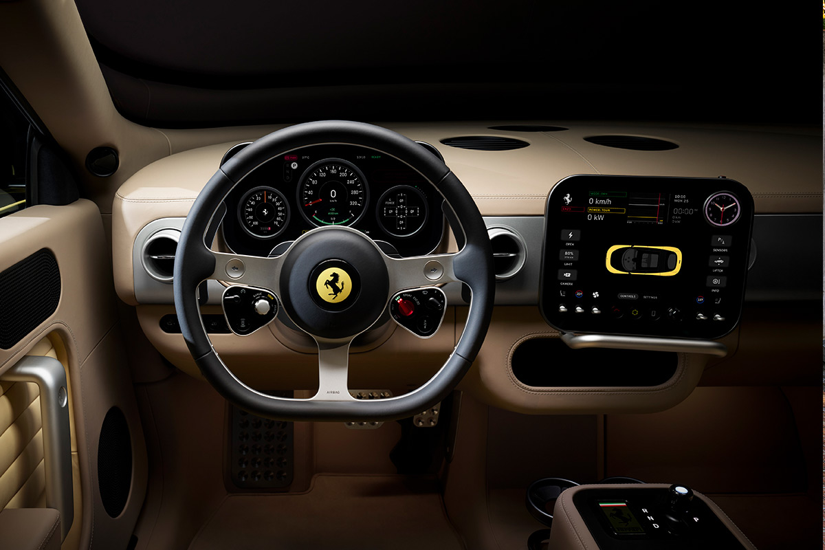 Ferrari Luce interior