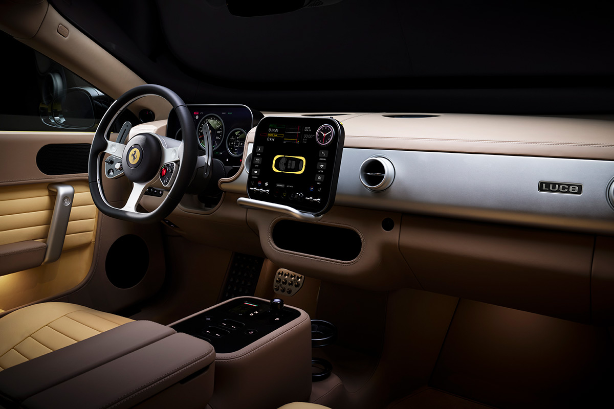 Ferrari Luce interior