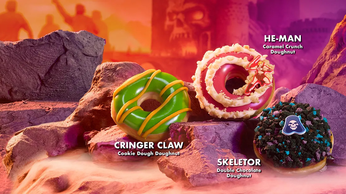 Krispy Kreme x Masters of the Universe Doughnut Collection