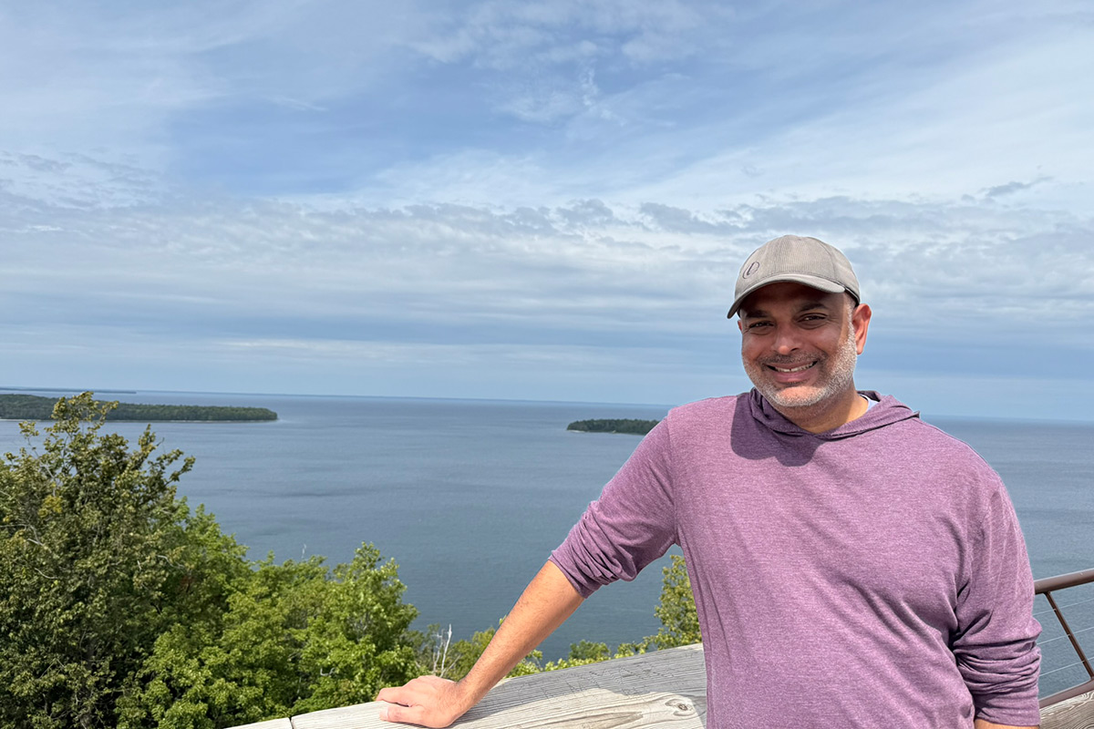 Sujeet in Door County WI