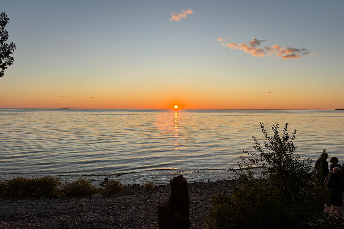 Sunset at Door County WI