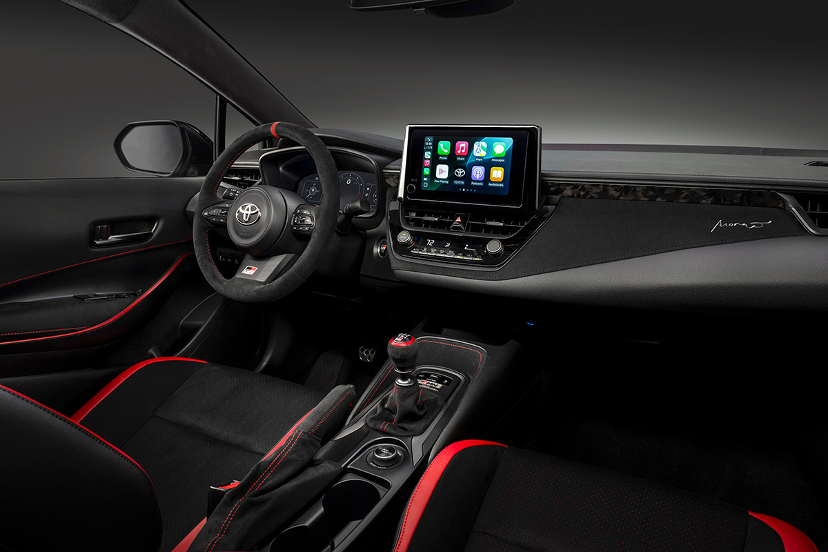 2026 Toyota GRMN Corolla interior