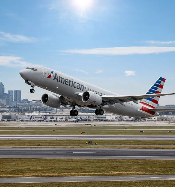 Flight Departing from Philadelphia