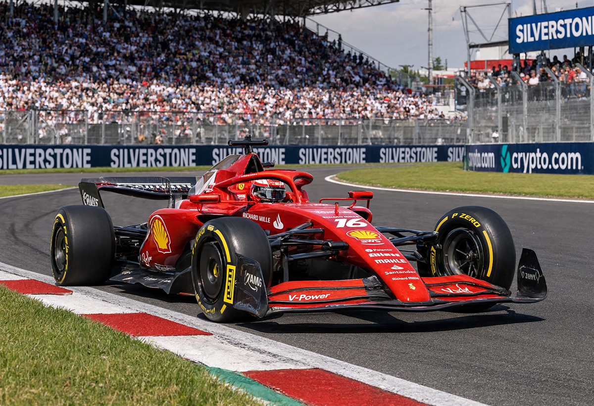F1 Car At Silverstone