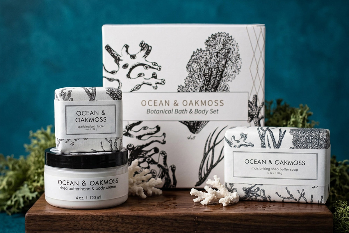 Formulary 55 Ocean & Oakmoss Complete Fragrance Gift Set