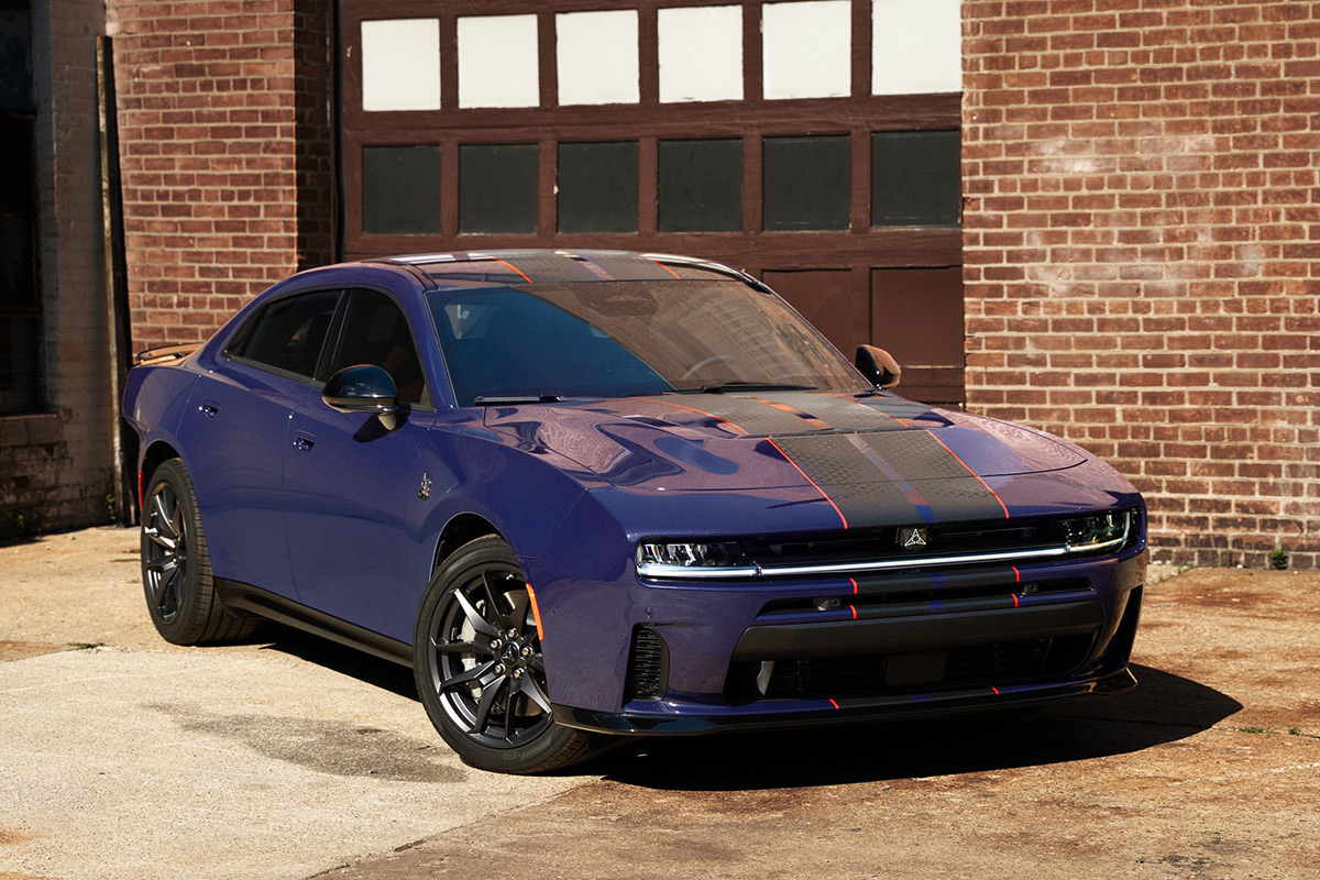 2027 Dodge Charger in Purple Haze