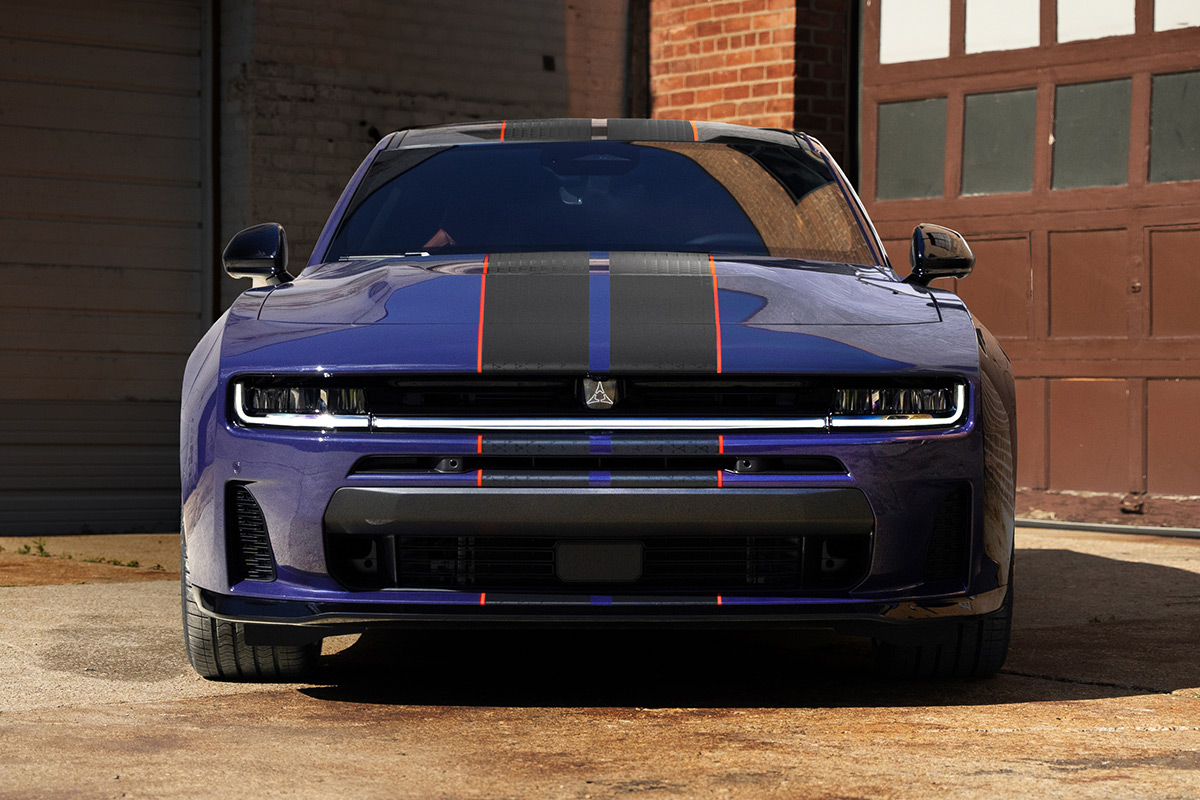 2027 Dodge Charger in Purple Haze