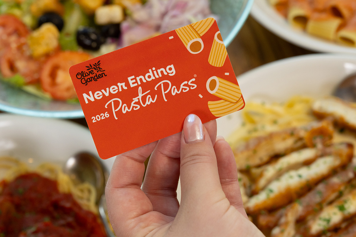 Olive Garden's Never-Ending Pasta Pass returns