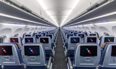American Airlines Premium Seatback