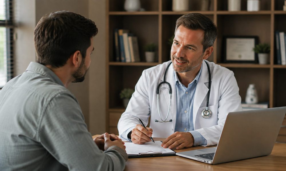 Doctor Talking To Patient
