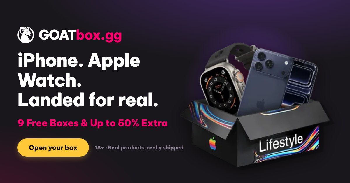 GOATbox Apple Mystery Box